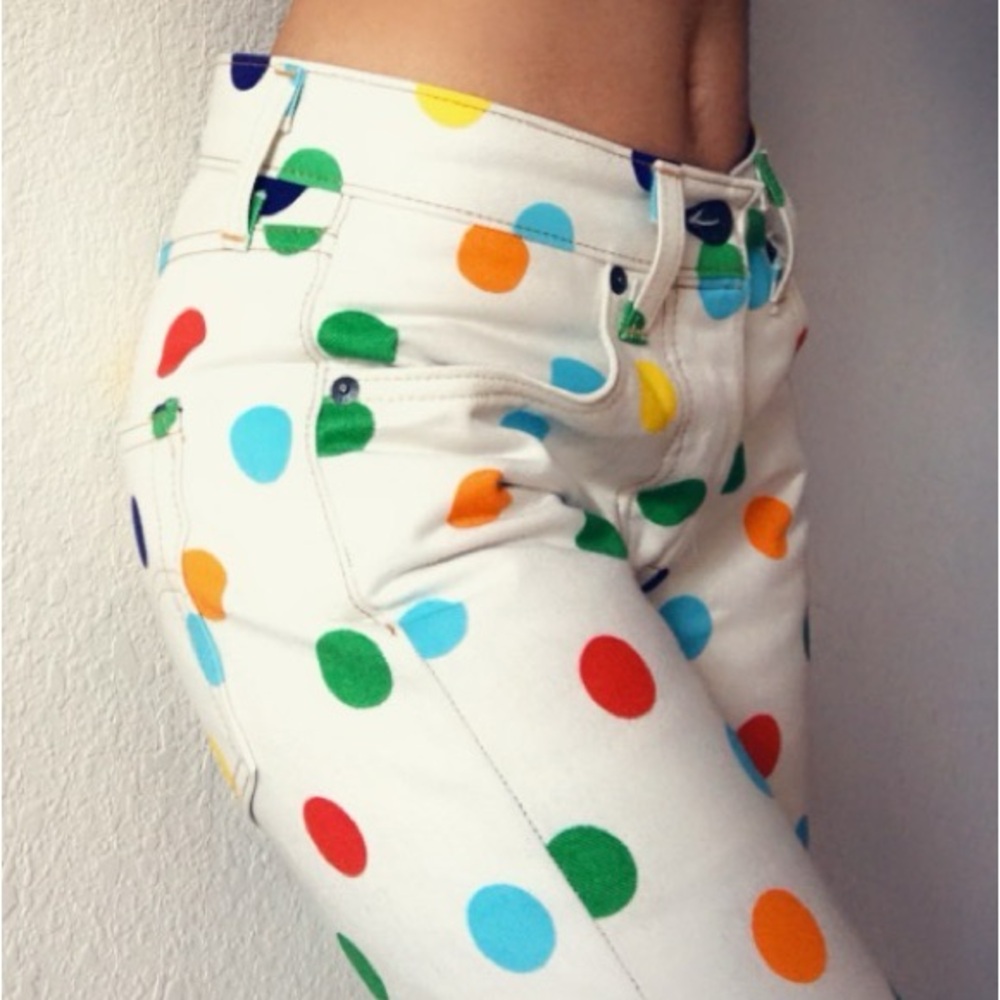NWOT RARE Golf Wang x Levis Polka Dot Pants